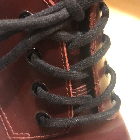 Dr Martens Salome AirWair Shoes - Women/ Burgundy - Picture 7 of 14